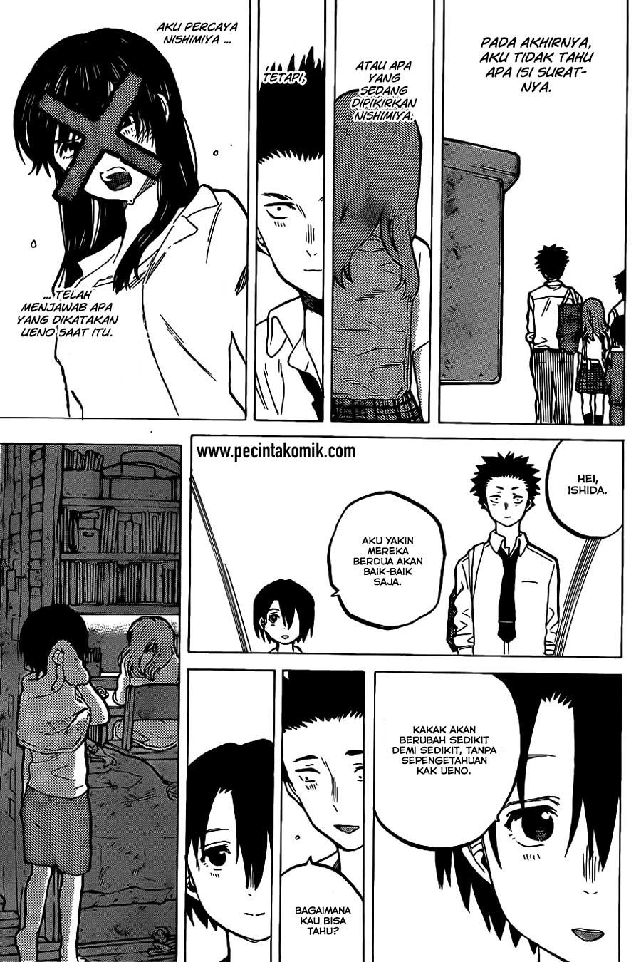 Koe no Katachi Chapter 28 - halaman 20