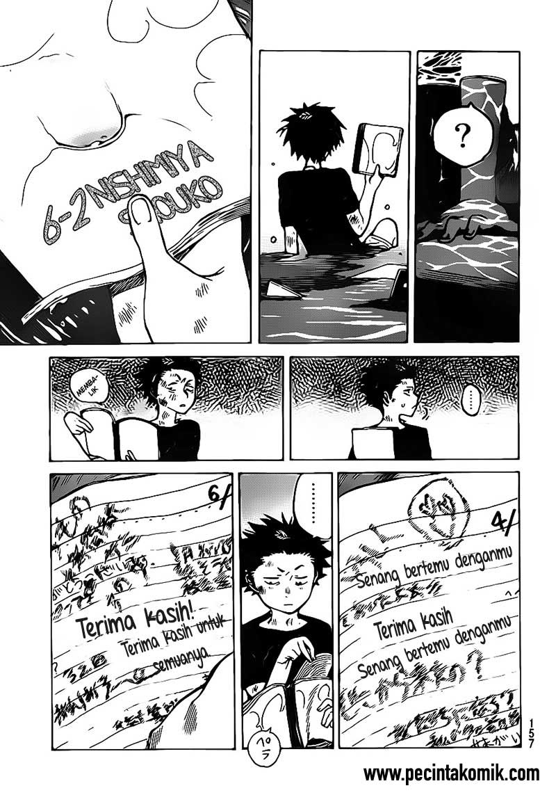 Koe no Katachi Chapter 3 - halaman 16