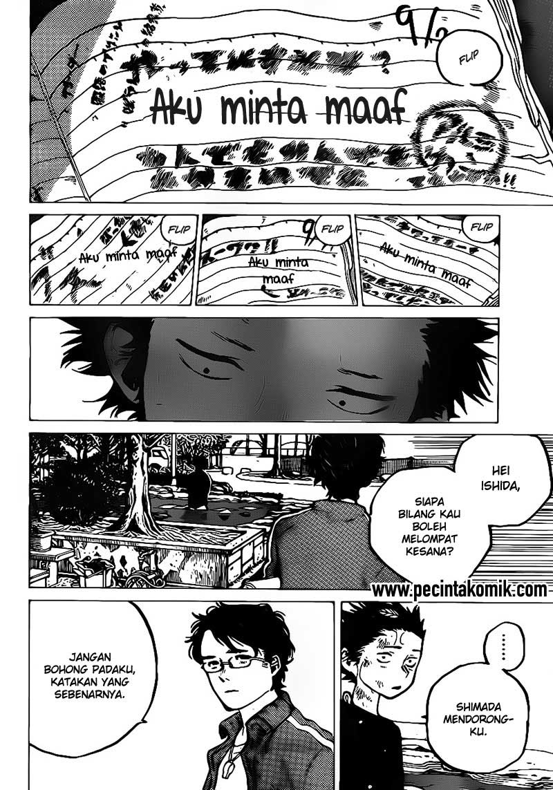 Koe no Katachi Chapter 3 - halaman 17