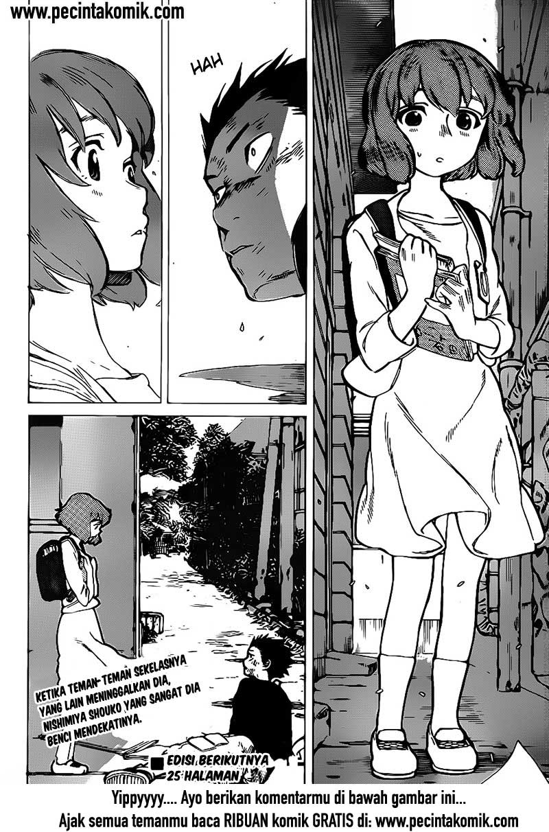 Koe no Katachi Chapter 3 - halaman 35