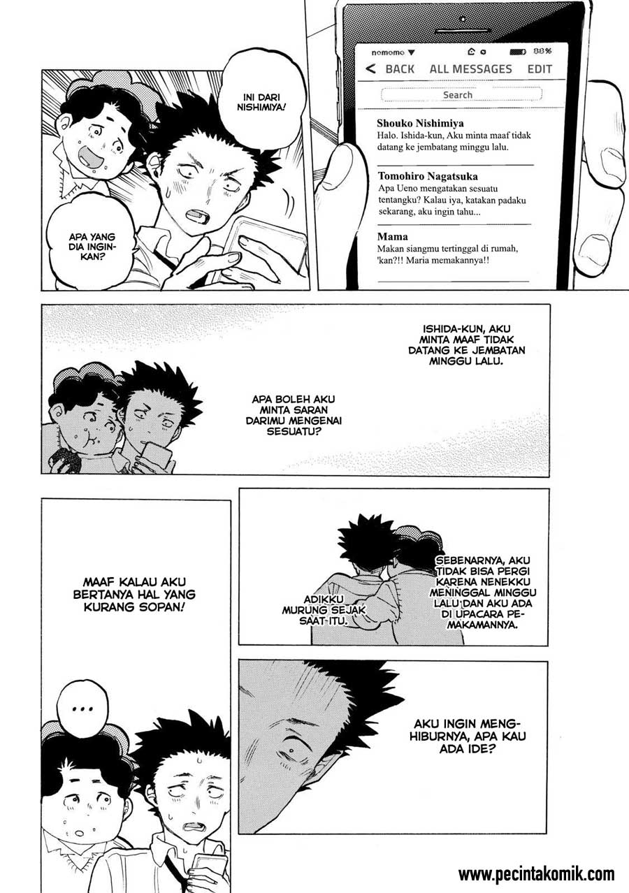 Koe no Katachi Chapter 32 - halaman 15