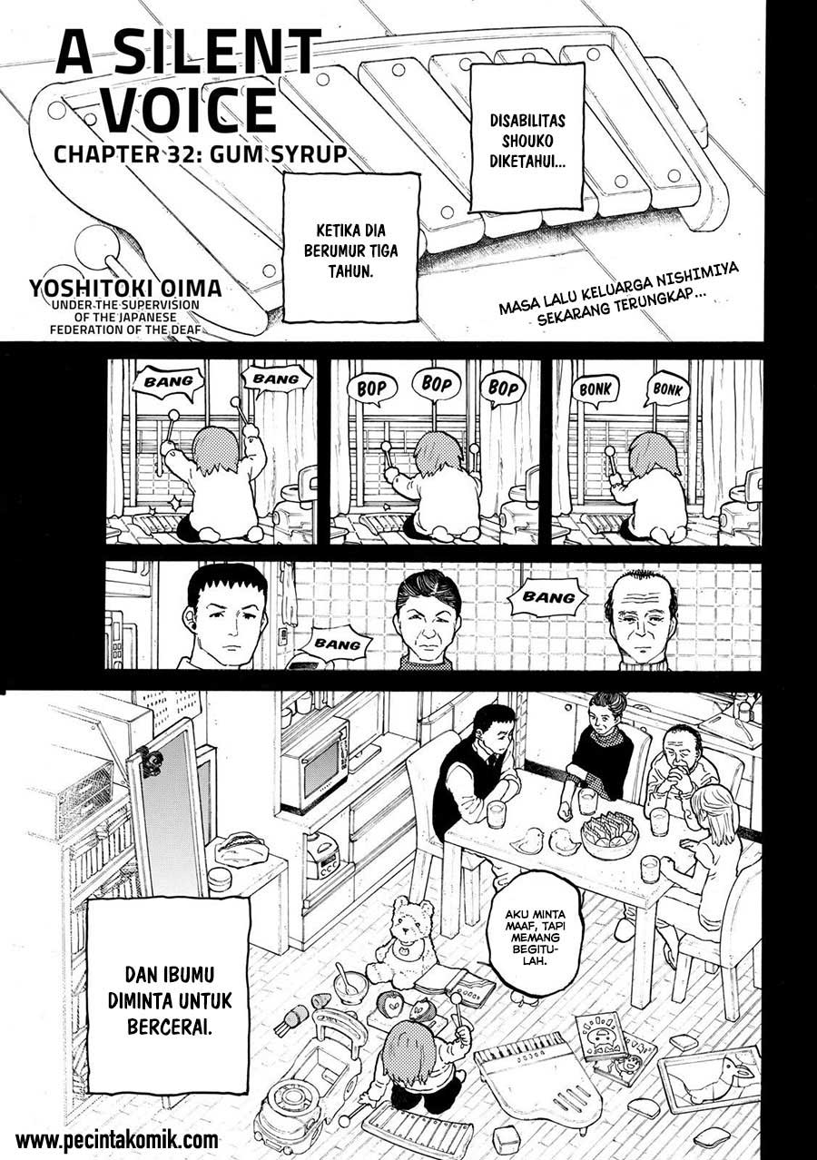 Koe no Katachi Chapter 32 - halaman 2