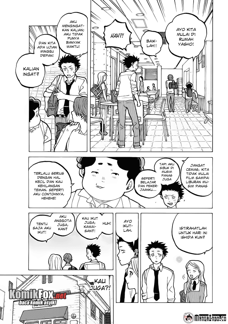 Koe no Katachi Chapter 33 - halaman 10