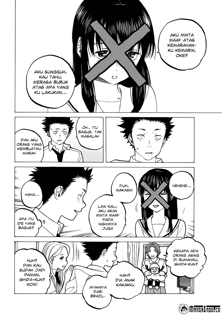 Koe no Katachi Chapter 33 - halaman 13