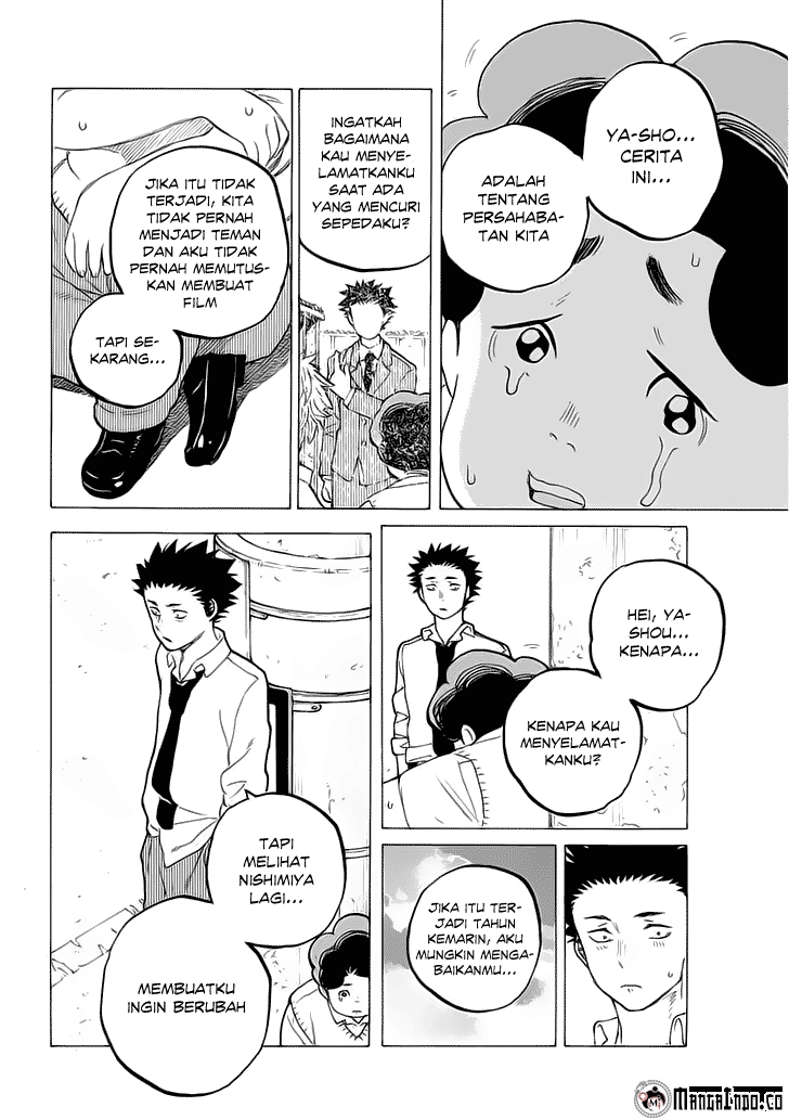 Koe no Katachi Chapter 33 - halaman 19