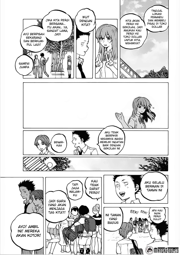 Koe no Katachi Chapter 34 - halaman 15