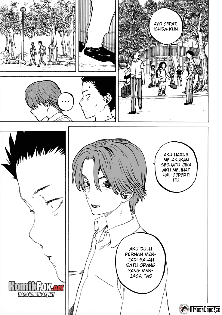 Koe no Katachi Chapter 34 - halaman 19