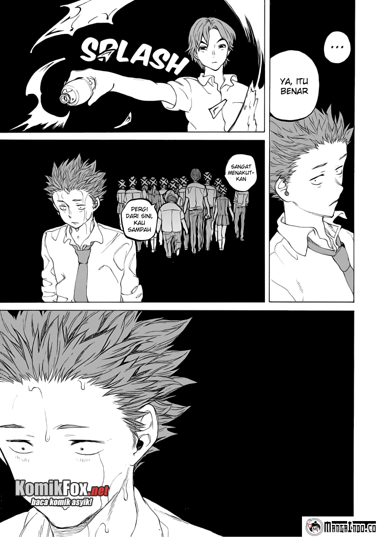 Koe no Katachi Chapter 37 - halaman 16
