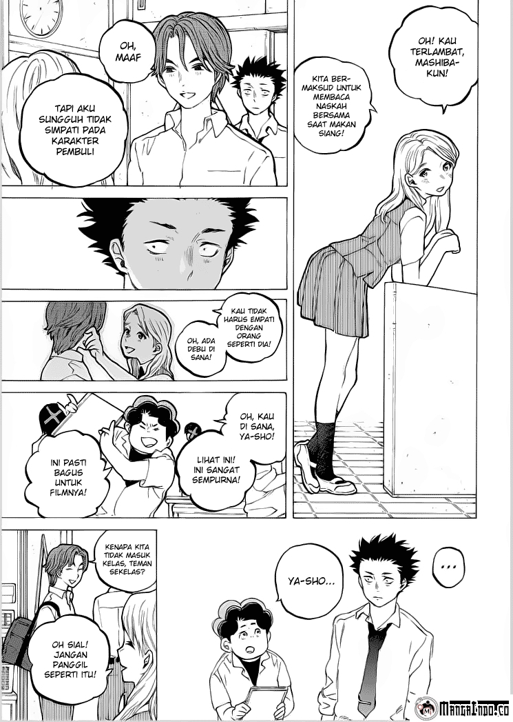 Koe no Katachi Chapter 37 - halaman 18