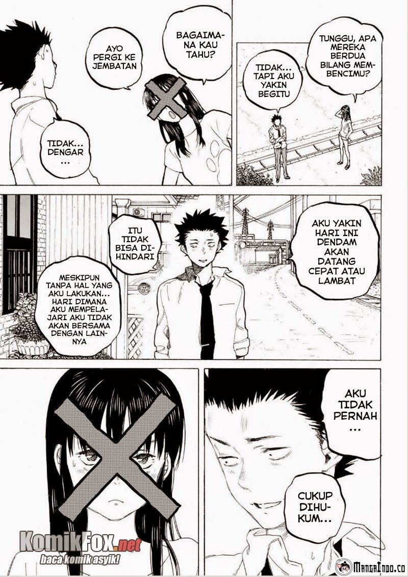 Koe no Katachi Chapter 38 - halaman 16