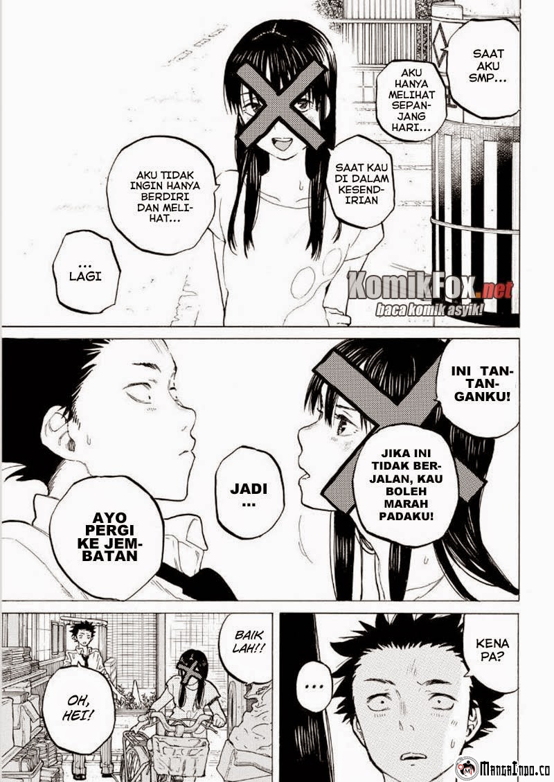 Koe no Katachi Chapter 38 - halaman 18