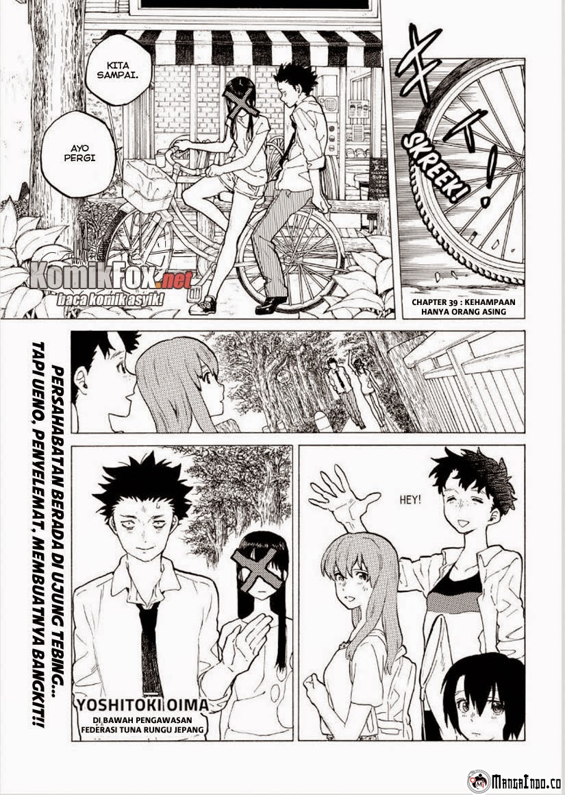 Koe no Katachi Chapter 39 - halaman 2
