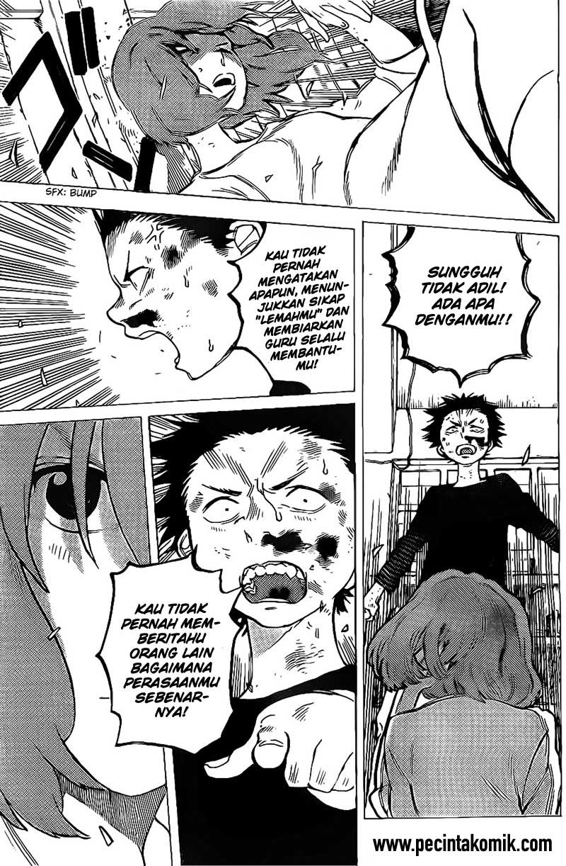 Koe no Katachi Chapter 4 - halaman 17
