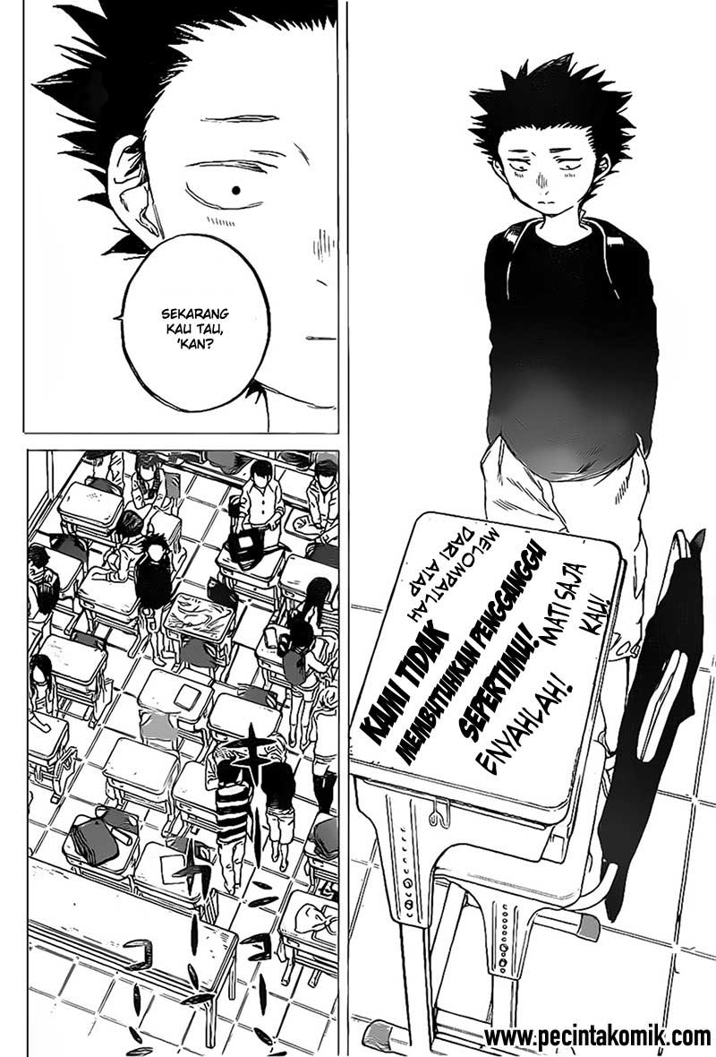 Koe no Katachi Chapter 4 - halaman 22