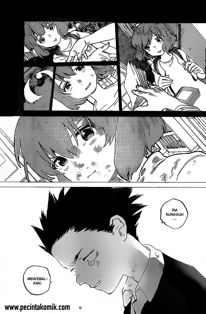 Koe no Katachi Chapter 4 - halaman 25