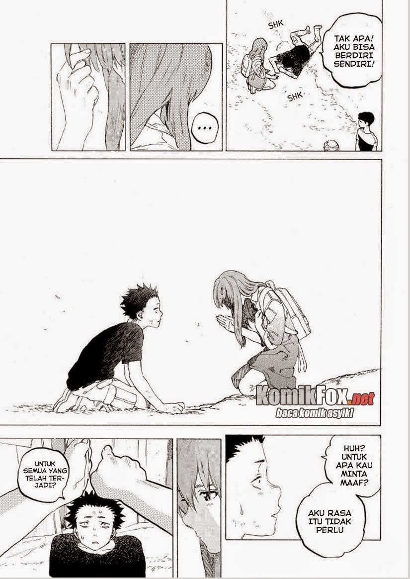 Koe no Katachi Chapter 40 - halaman 17