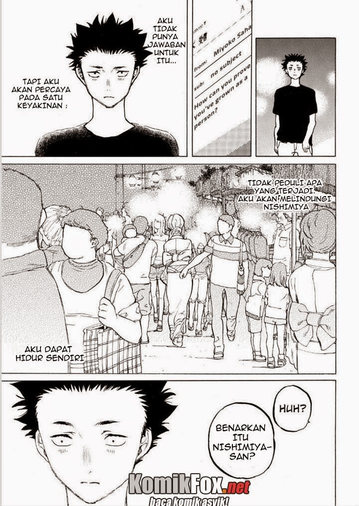 Koe no Katachi Chapter 42 - halaman 6