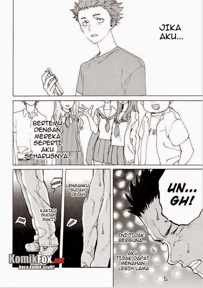 Koe no Katachi Chapter 43 - halaman 14