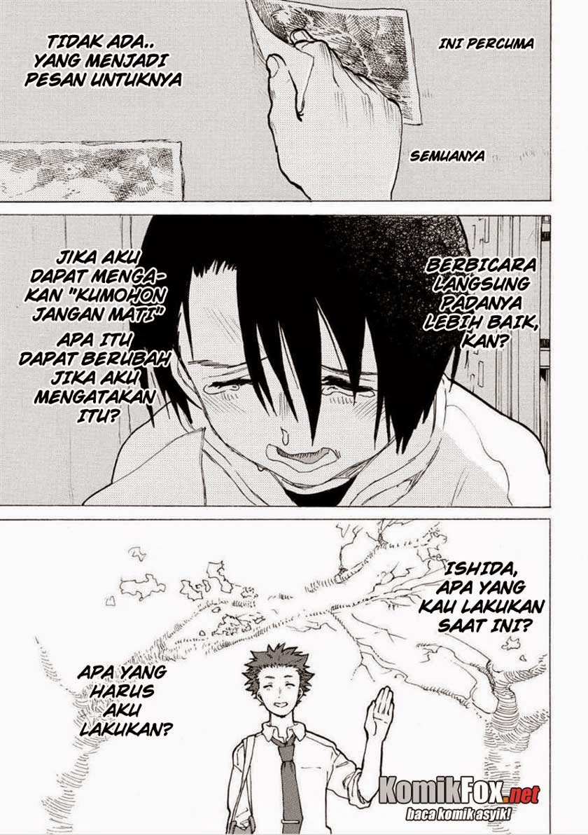 Koe no Katachi Chapter 45 - halaman 14