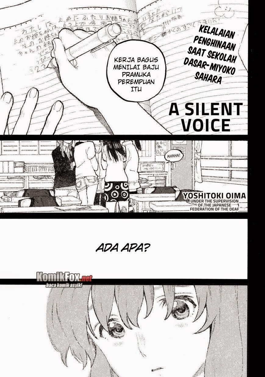 Koe no Katachi Chapter 47 - halaman 2