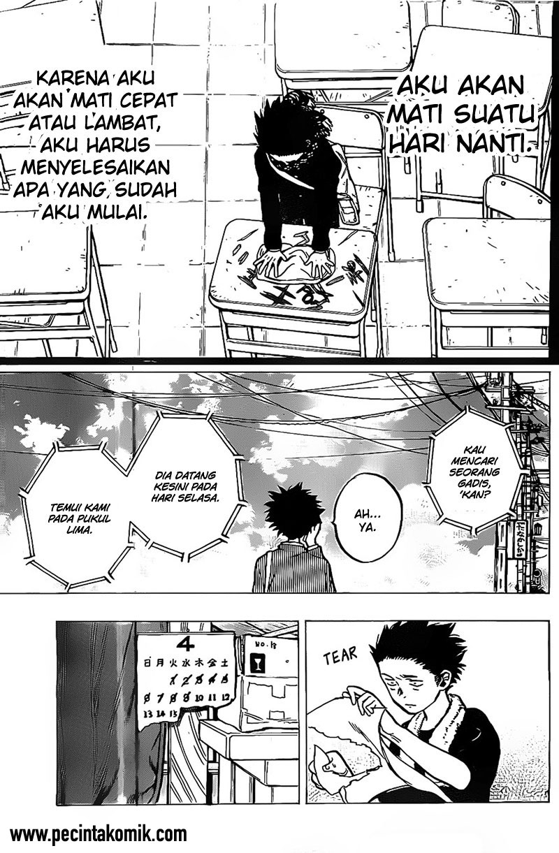 Koe no Katachi Chapter 5 - halaman 13