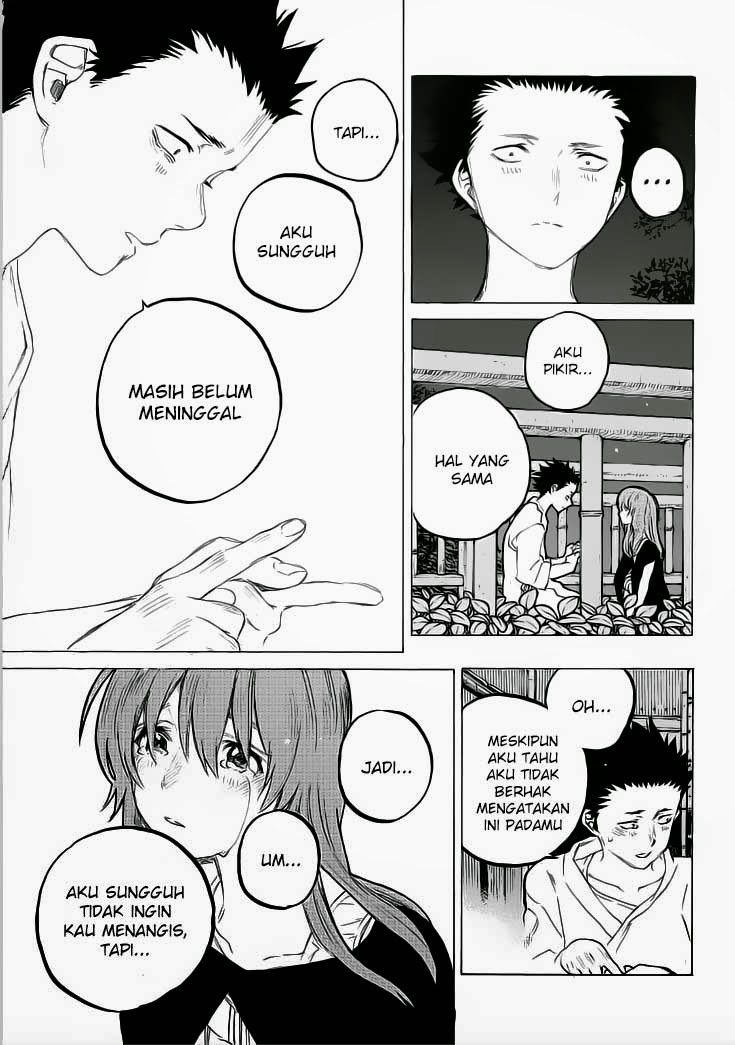 Koe no Katachi Chapter 54 - halaman 14