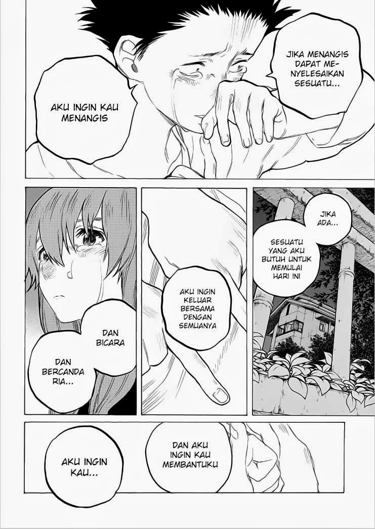 Koe no Katachi Chapter 54 - halaman 15