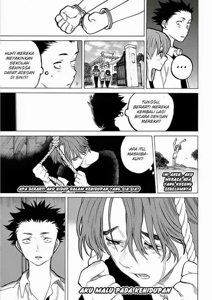 Koe no Katachi Chapter 56 - halaman 13