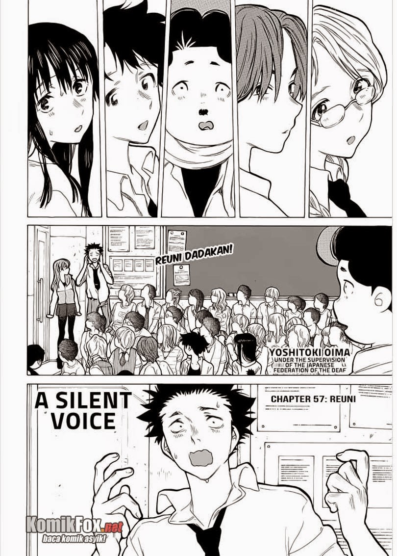 Koe no Katachi Chapter 57 - halaman 1