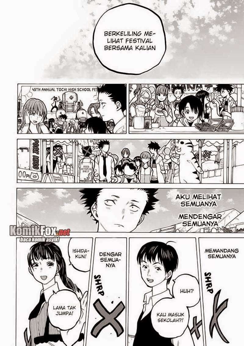 Koe no Katachi Chapter 57 - halaman 14