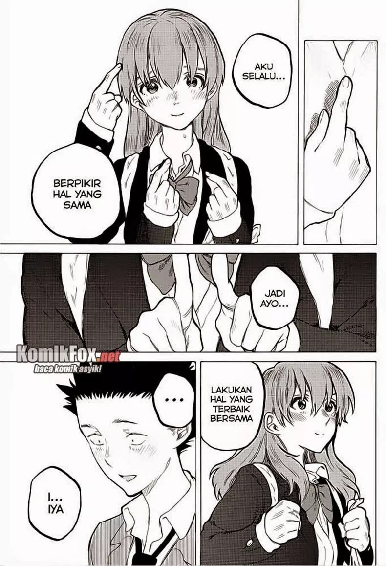 Koe no Katachi Chapter 61 - halaman 14