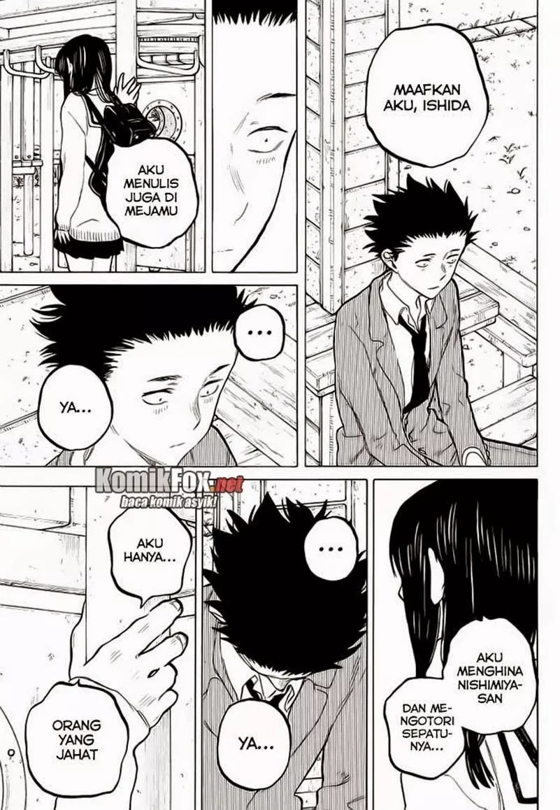 Koe no Katachi Chapter 61 - halaman 8
