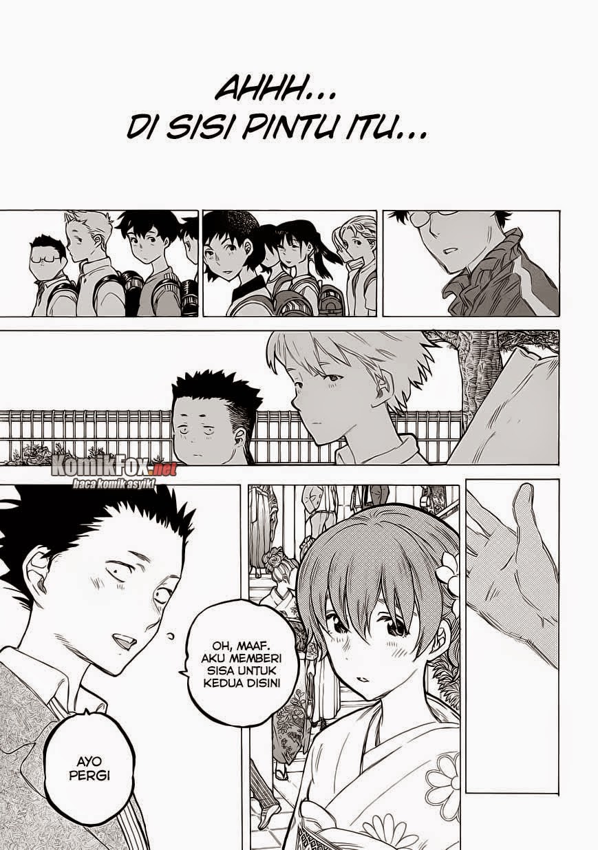 Koe no Katachi Chapter 62 - halaman 13
