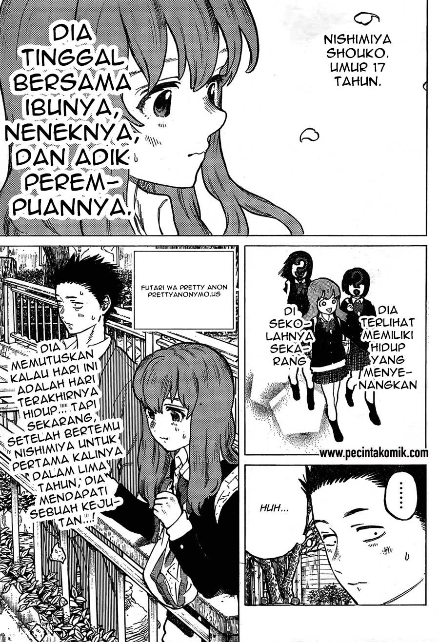 Koe no Katachi Chapter 7 - halaman 3