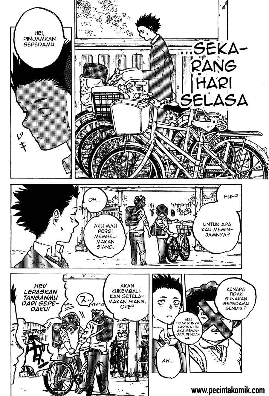 Koe no Katachi Chapter 8 - halaman 7