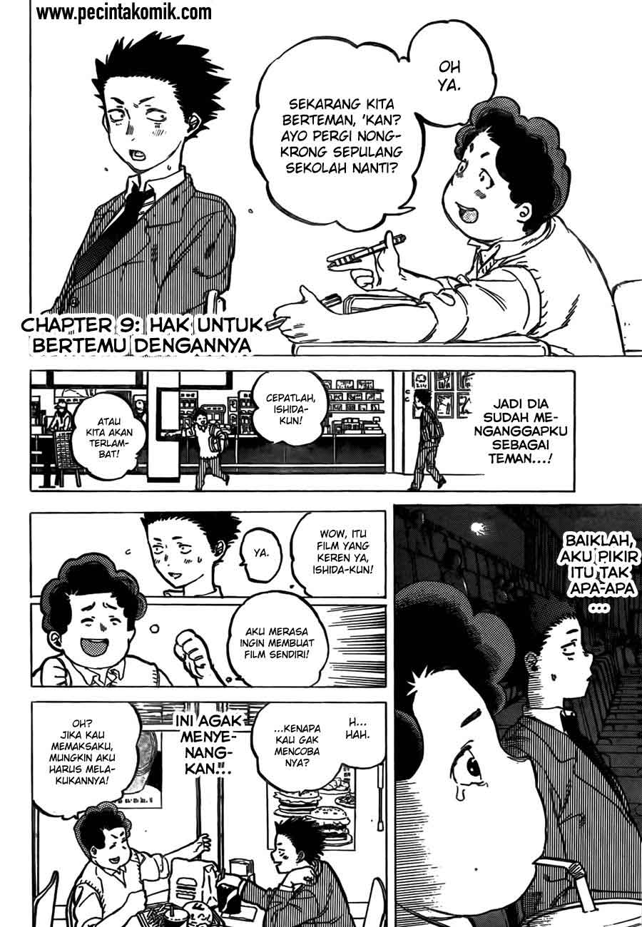 Koe no Katachi Chapter 9 - halaman 3