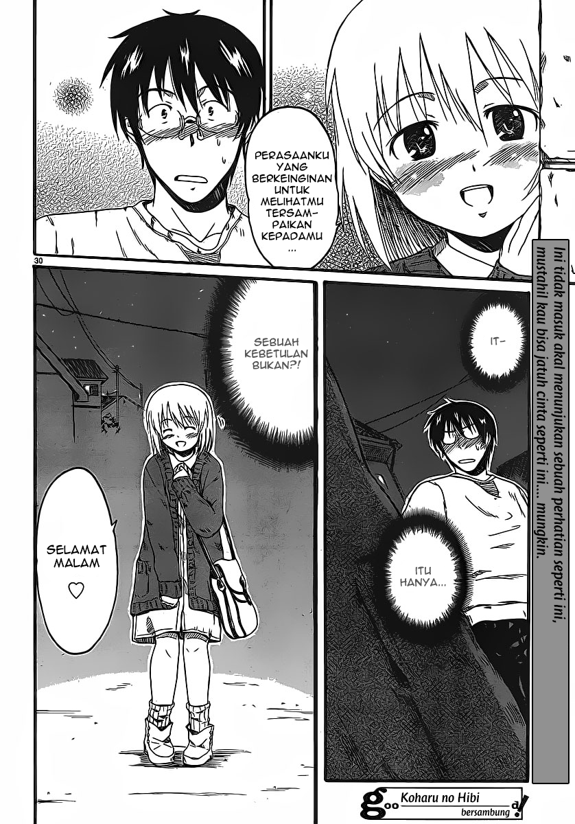 Koharu no Hibi Chapter 3 - halaman 32