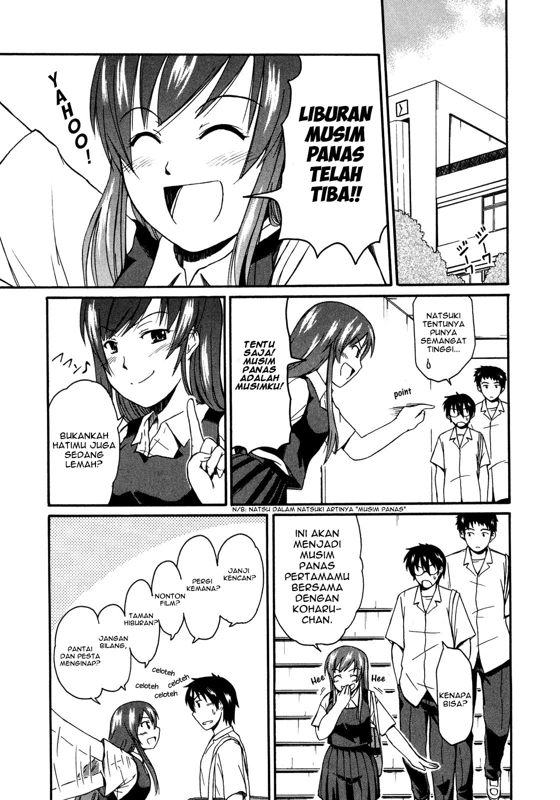 Koharu no Hibi Chapter 9 - halaman 10