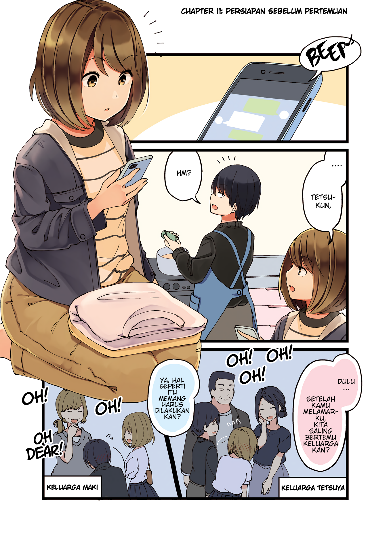 Koi ga Fuufu ni Naru Mae ni Chapter 11 - halaman 1
