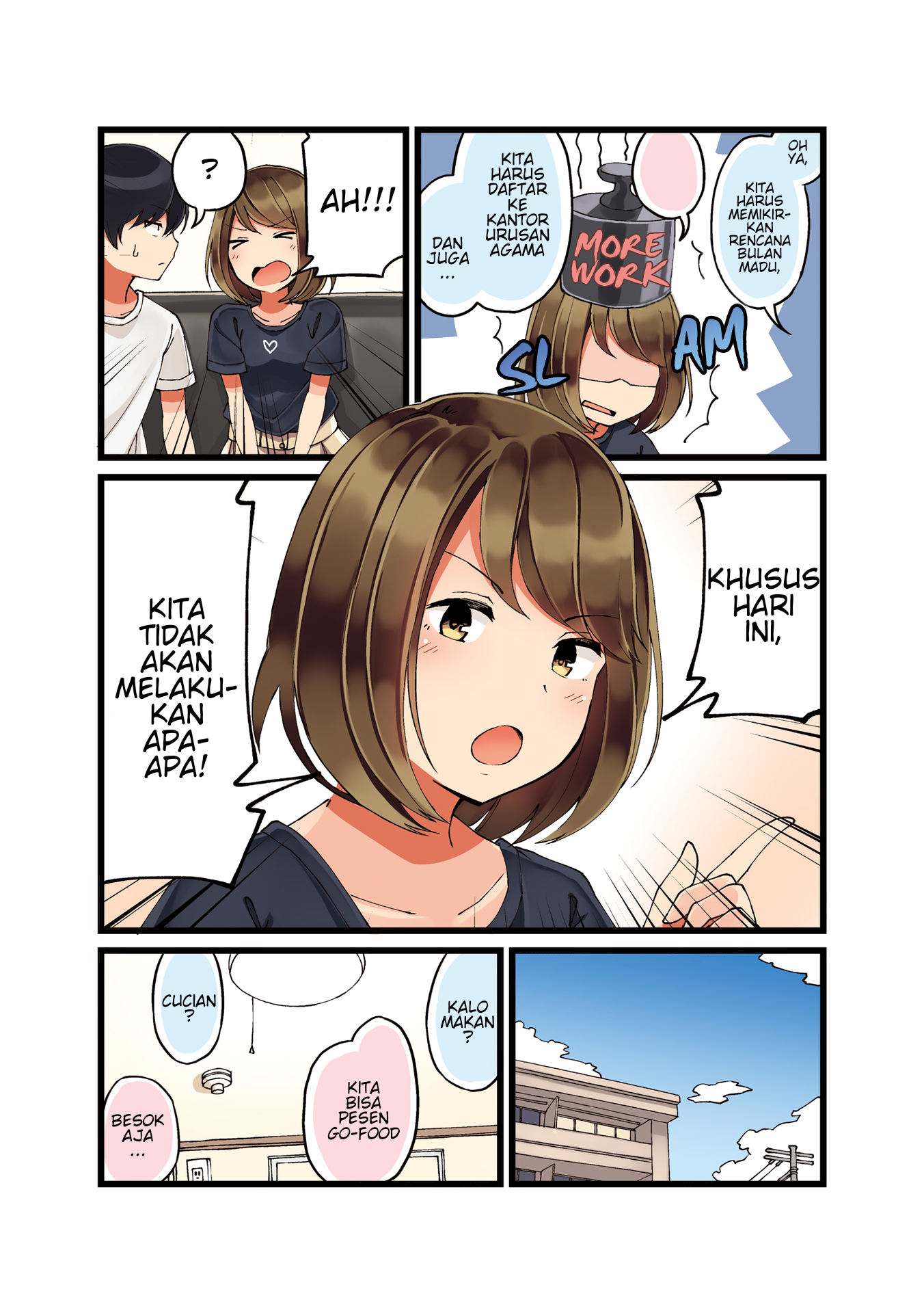 Koi ga Fuufu ni Naru Mae ni Chapter 14 - halaman 2