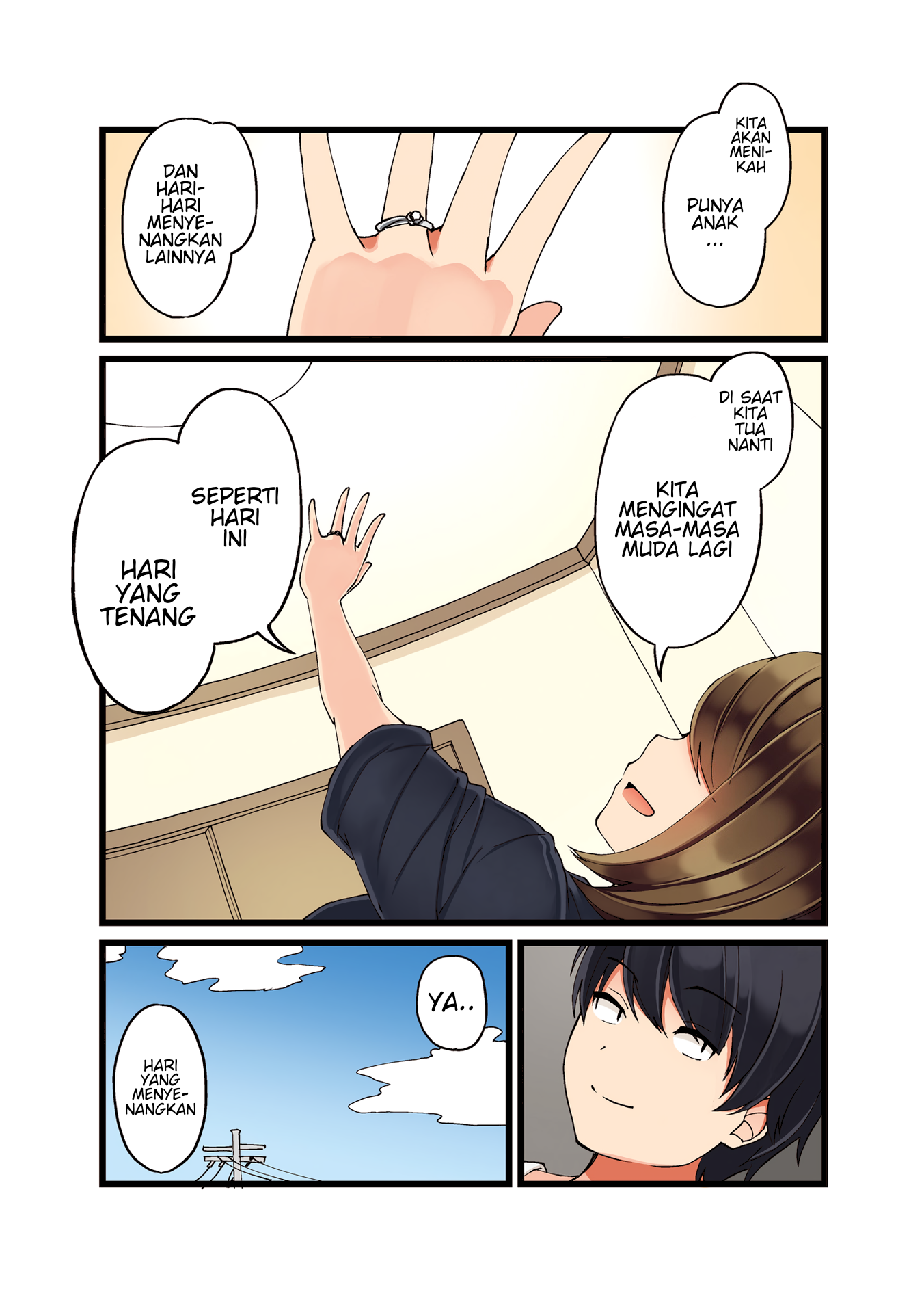 Koi ga Fuufu ni Naru Mae ni Chapter 14 - halaman 5