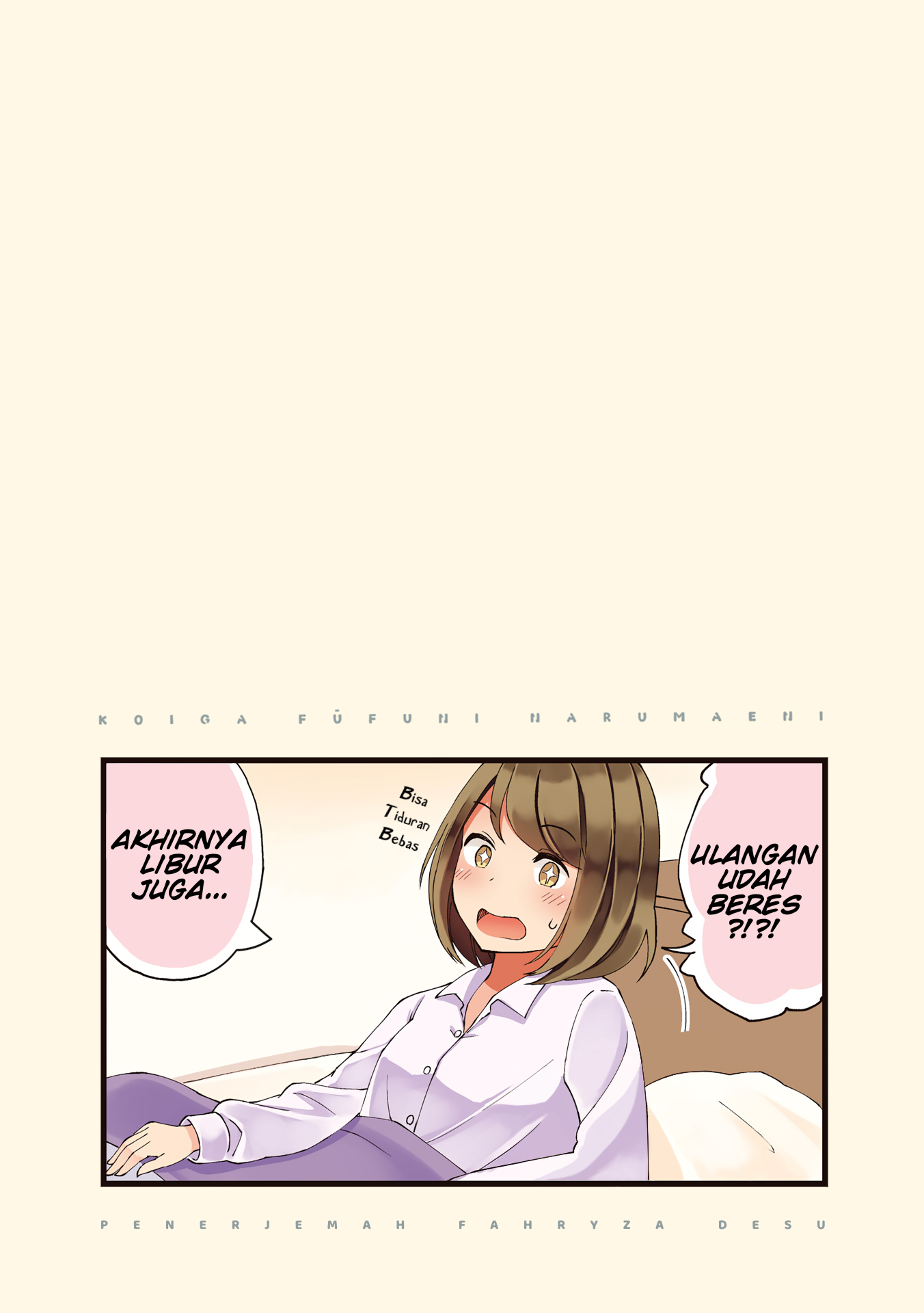 Koi ga Fuufu ni Naru Mae ni Chapter 17 - halaman 6