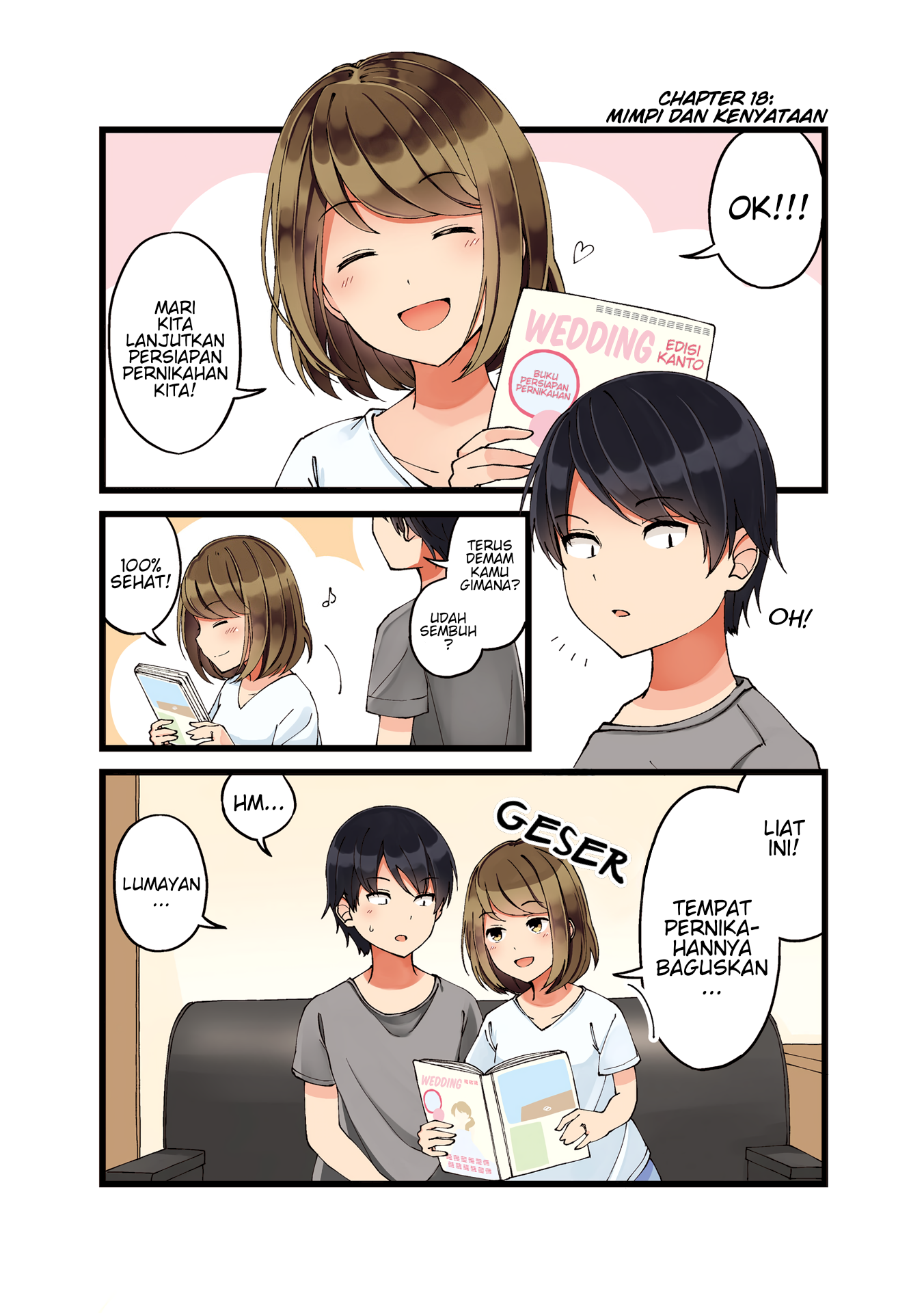 Koi ga Fuufu ni Naru Mae ni Chapter 18 - halaman 1