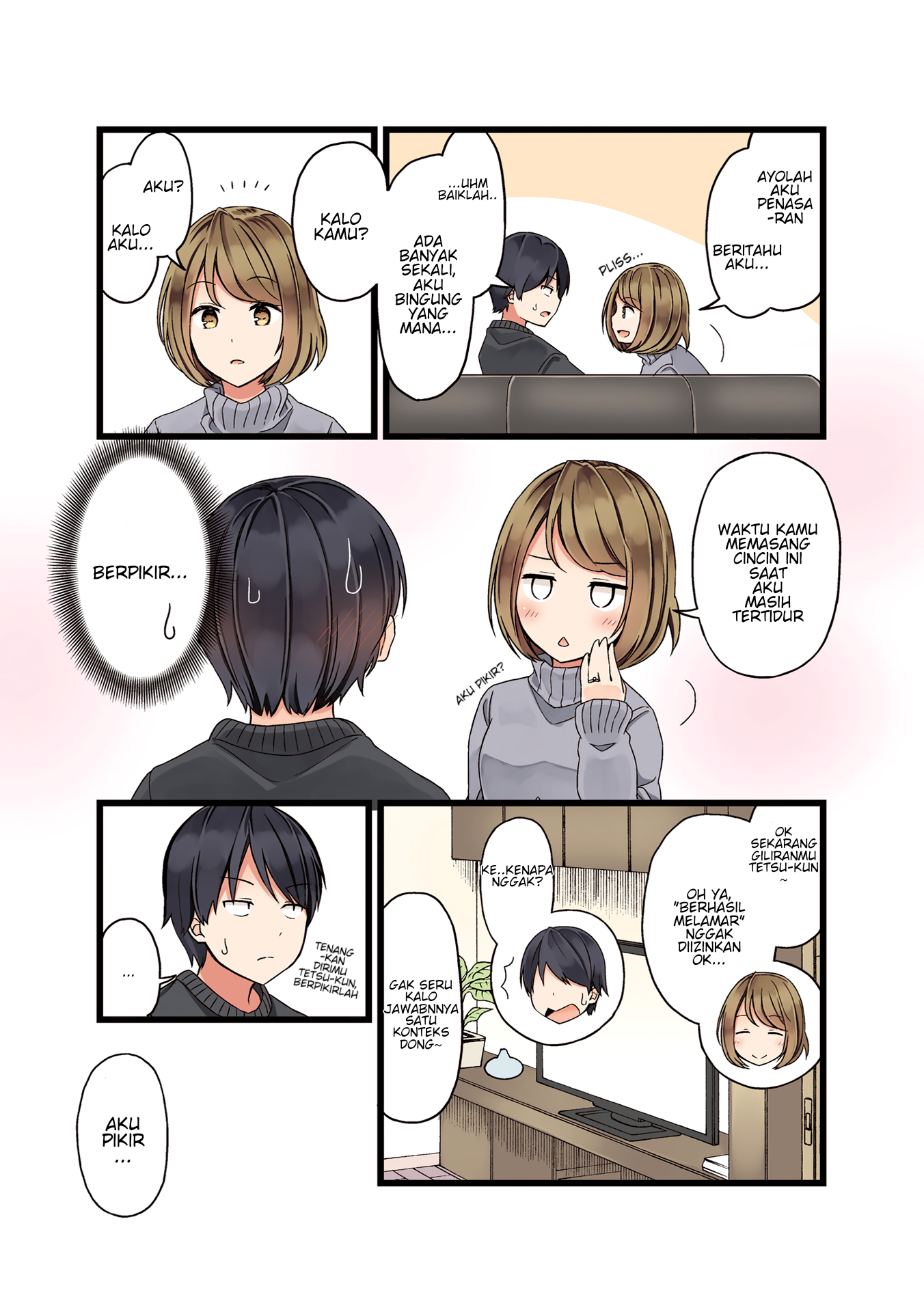 Koi ga Fuufu ni Naru Mae ni Chapter 4 - halaman 2