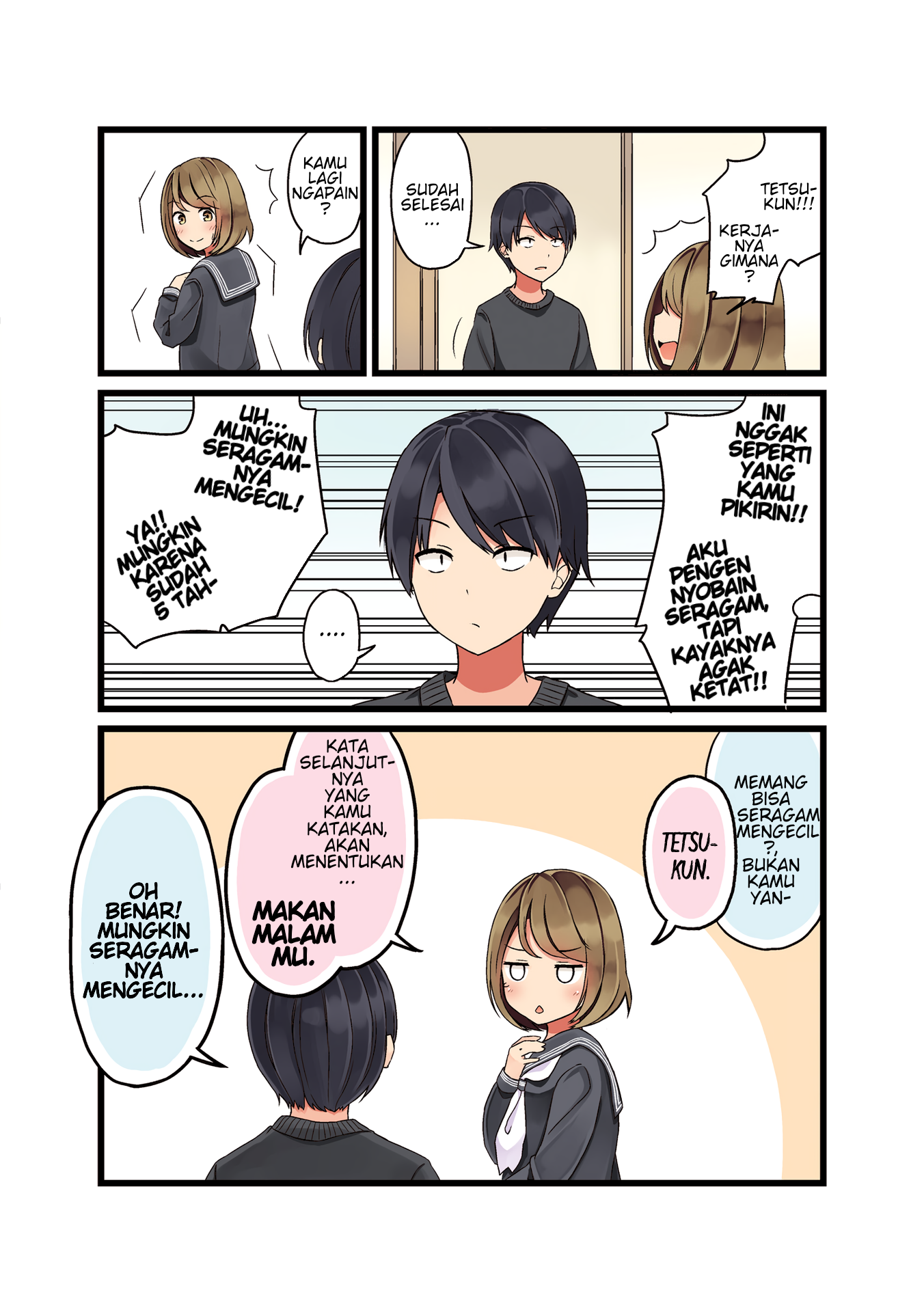 Koi ga Fuufu ni Naru Mae ni Chapter 6 - halaman 4