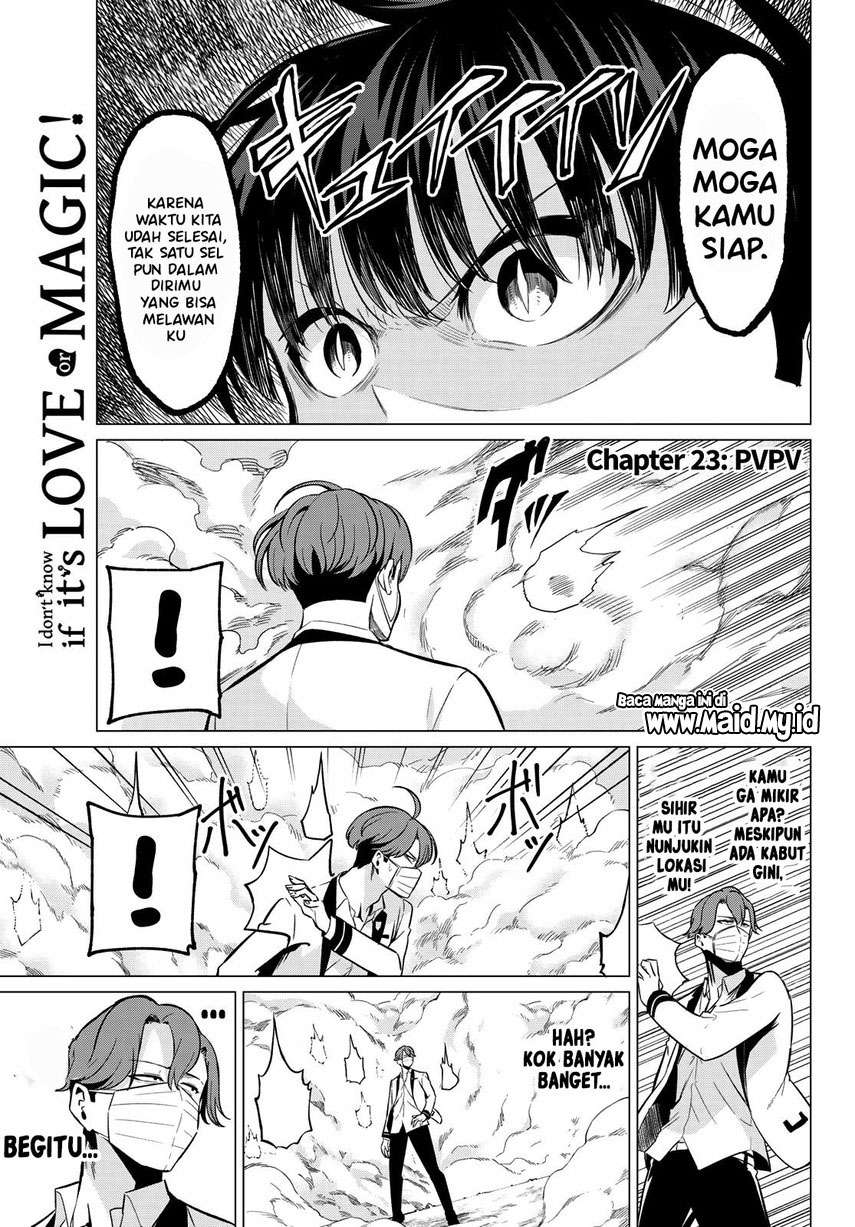 Koi ka Mahou ka Wakaranai! Chapter 23 - halaman 3