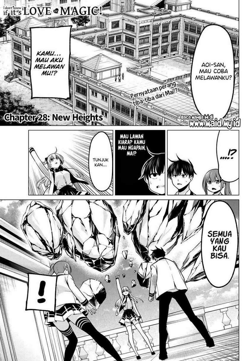 Koi ka Mahou ka Wakaranai! Chapter 28 - halaman 3