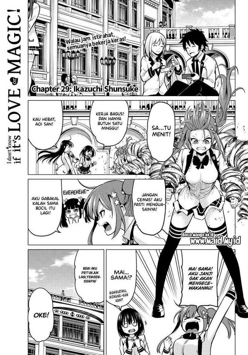 Koi ka Mahou ka Wakaranai! Chapter 29 - halaman 3