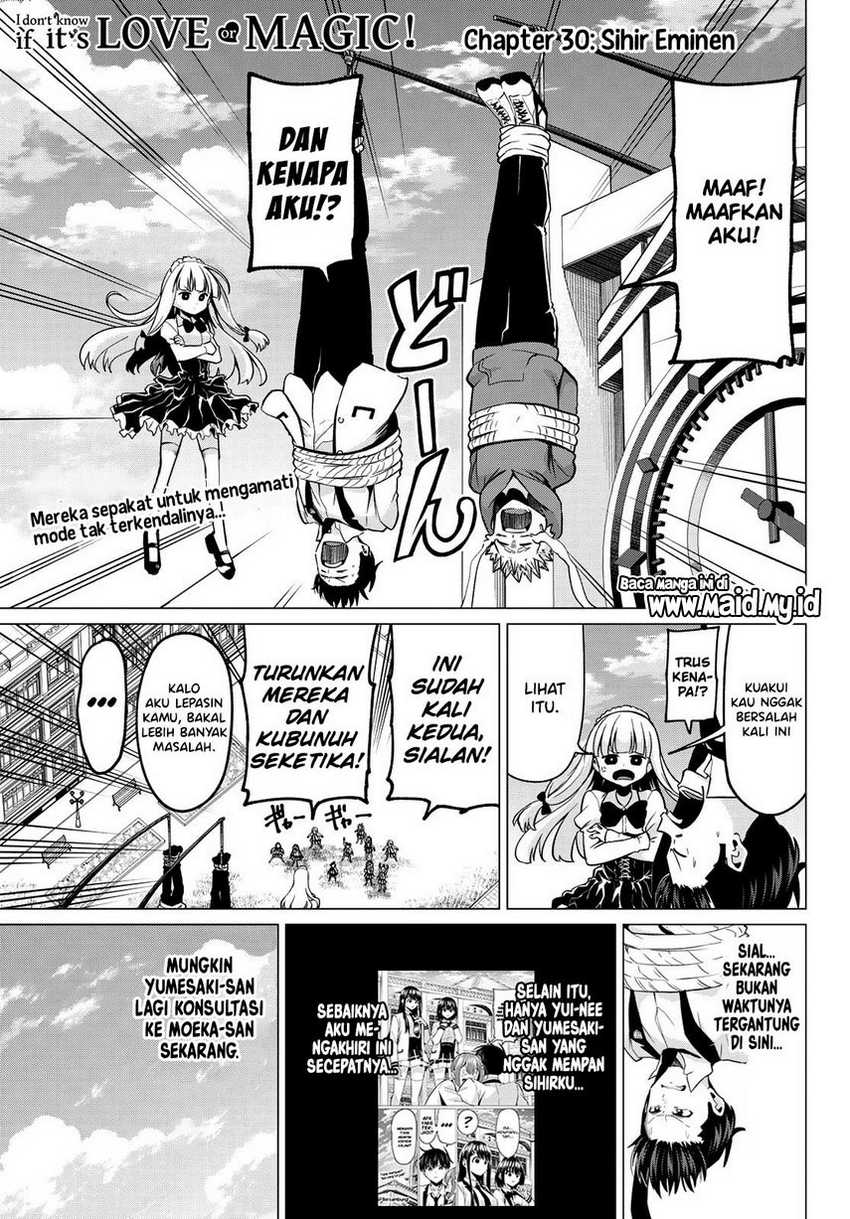 Koi ka Mahou ka Wakaranai! Chapter 30 - halaman 3