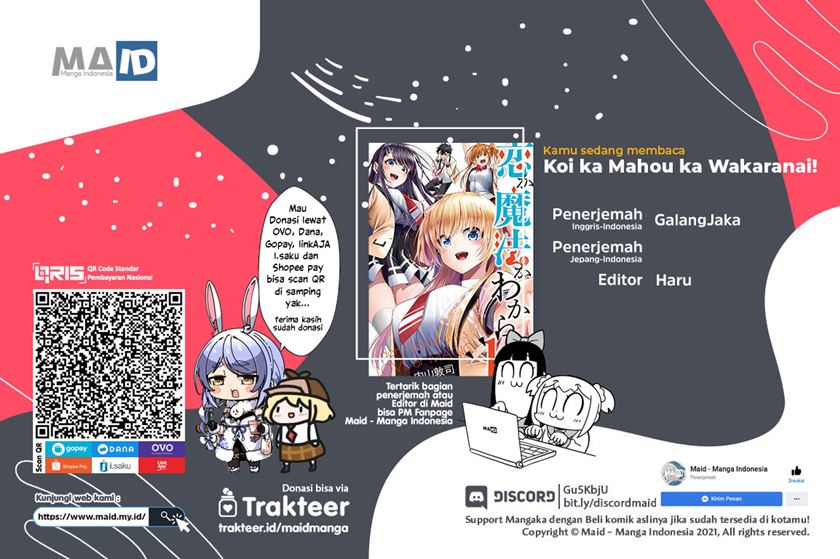 Koi ka Mahou ka Wakaranai! Chapter 9 - halaman 1